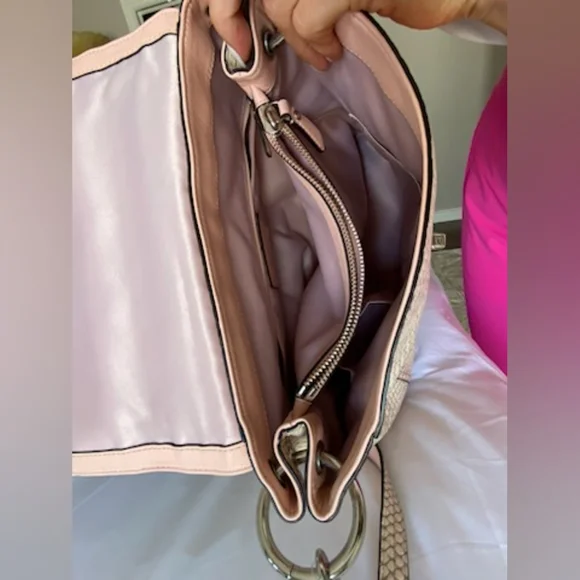 Barely used coach python handbag - Picture 7 of 16